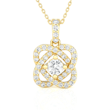 3/4  ctw Round Lab Grown Diamond Fashion Pendant