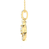 3/4  ctw Round Lab Grown Diamond Fashion Pendant