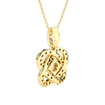 3/4  ctw Round Lab Grown Diamond Fashion Pendant