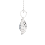 1 1/3 ctw Round Lab Grown Diamond Fashion Pendant