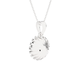 1 1/3 ctw Round Lab Grown Diamond Fashion Pendant