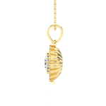 1 1/3 ctw Round Lab Grown Diamond Fashion Pendant