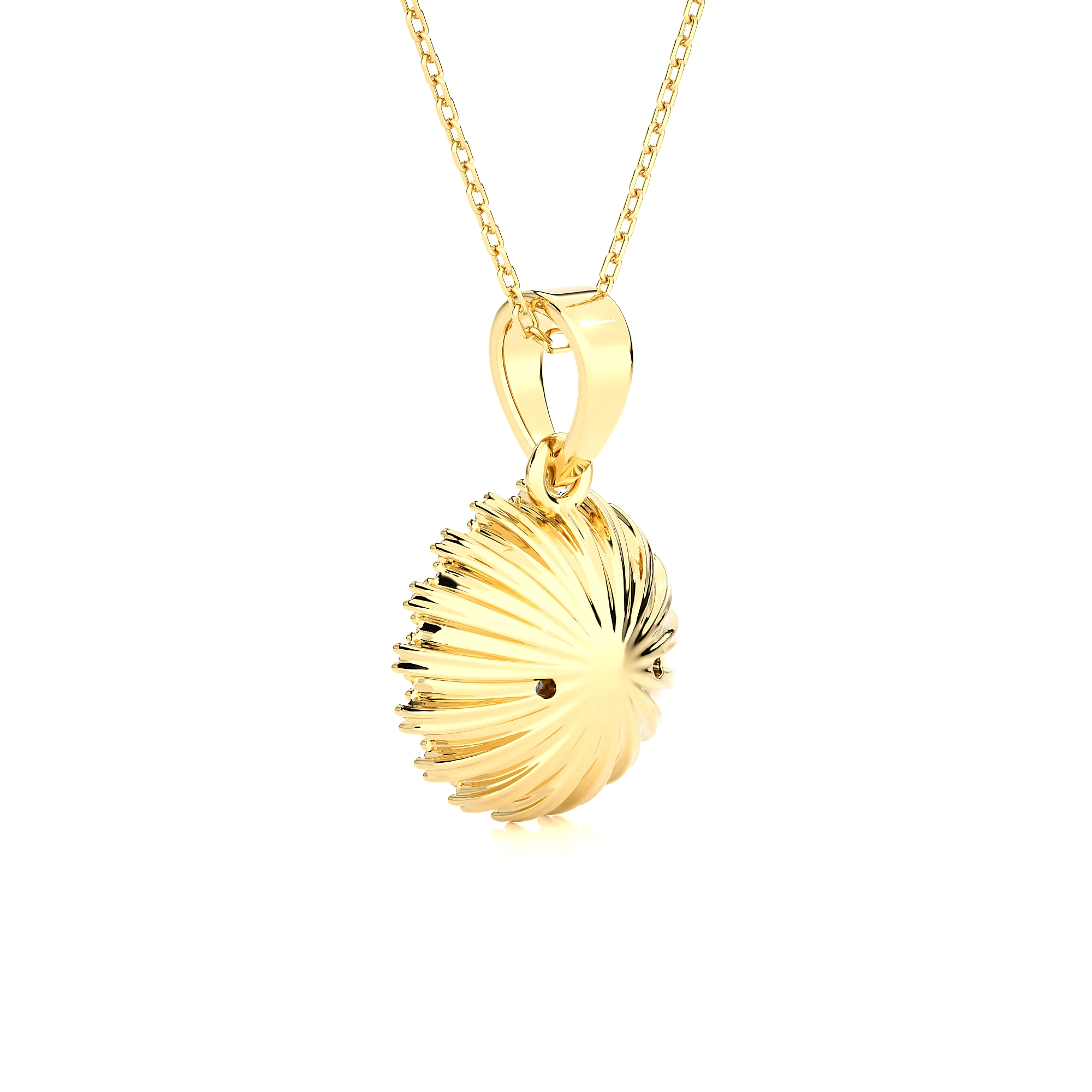 1 1/3 ctw Round Lab Grown Diamond Fashion Pendant