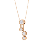 Round Lab Grown Diamond Fashion Pendant