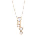 Round Lab Grown Diamond Fashion Pendant