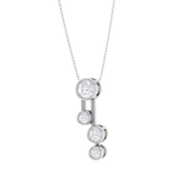 Round Lab Grown Diamond Fashion Pendant