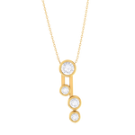 Round Lab Grown Diamond Fashion Pendant
