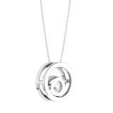 Round Lab Grown Diamond Fashion Pendant