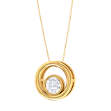 Round Lab Grown Diamond Fashion Pendant