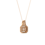 Round Lab Grown Diamond Fashion Pendant