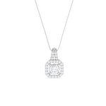 Round Lab Grown Diamond Fashion Pendant