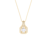 Round Lab Grown Diamond Fashion Pendant