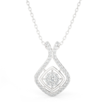 1/2  ctw Round Lab Grown Diamond Fashion Pendant