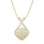 1/2  ctw Round Lab Grown Diamond Fashion Pendant