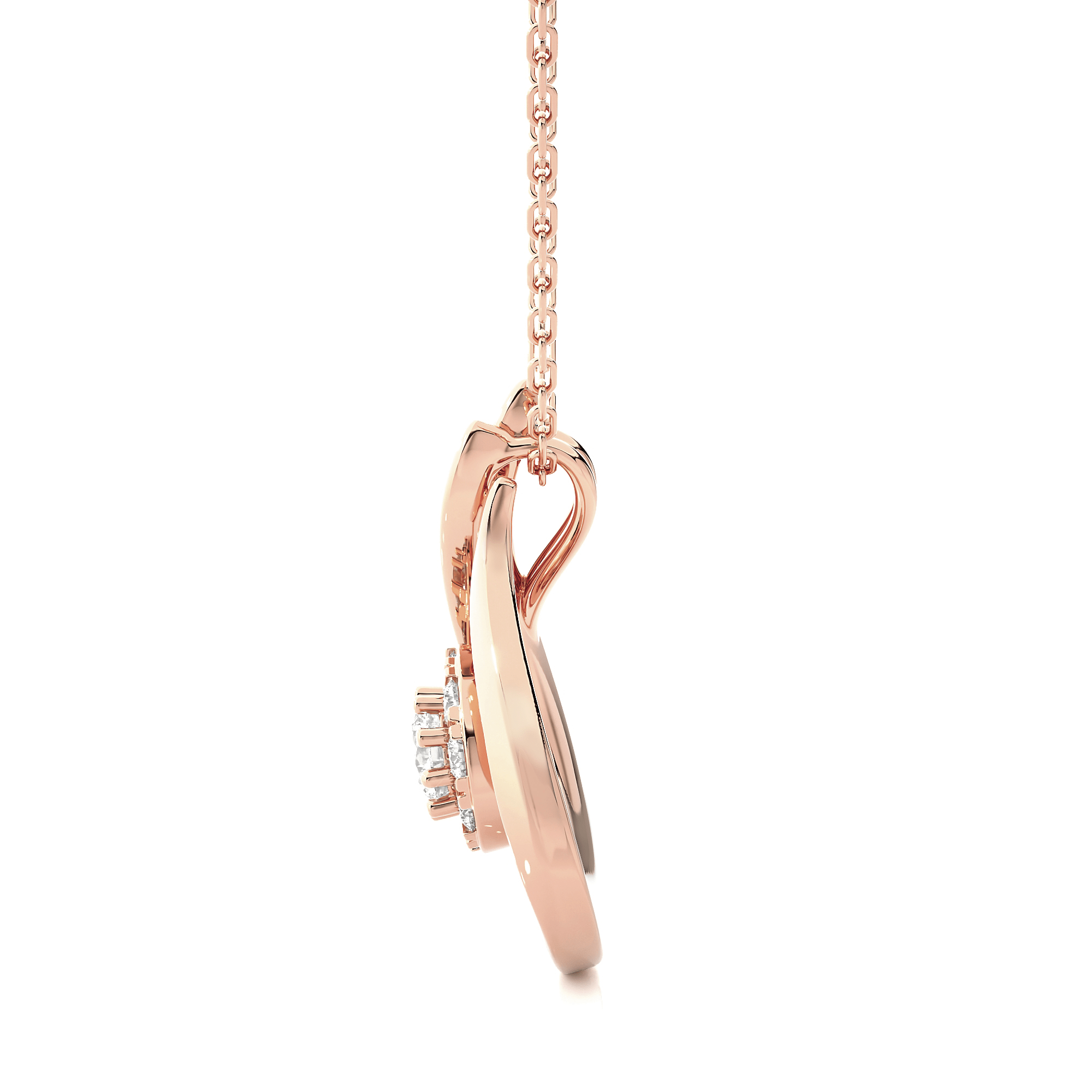 1/5  ctw Round Lab Grown Diamond Fashion Pendant