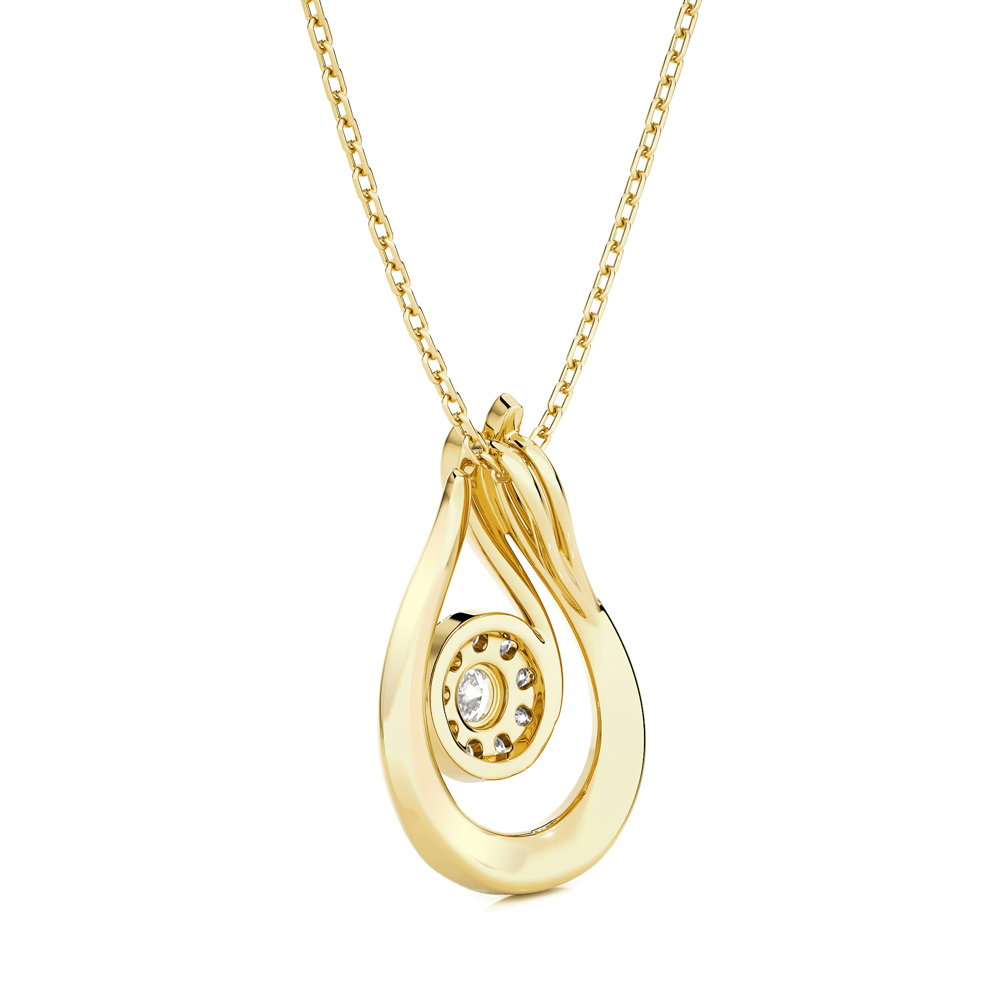 1/5  ctw Round Lab Grown Diamond Fashion Pendant