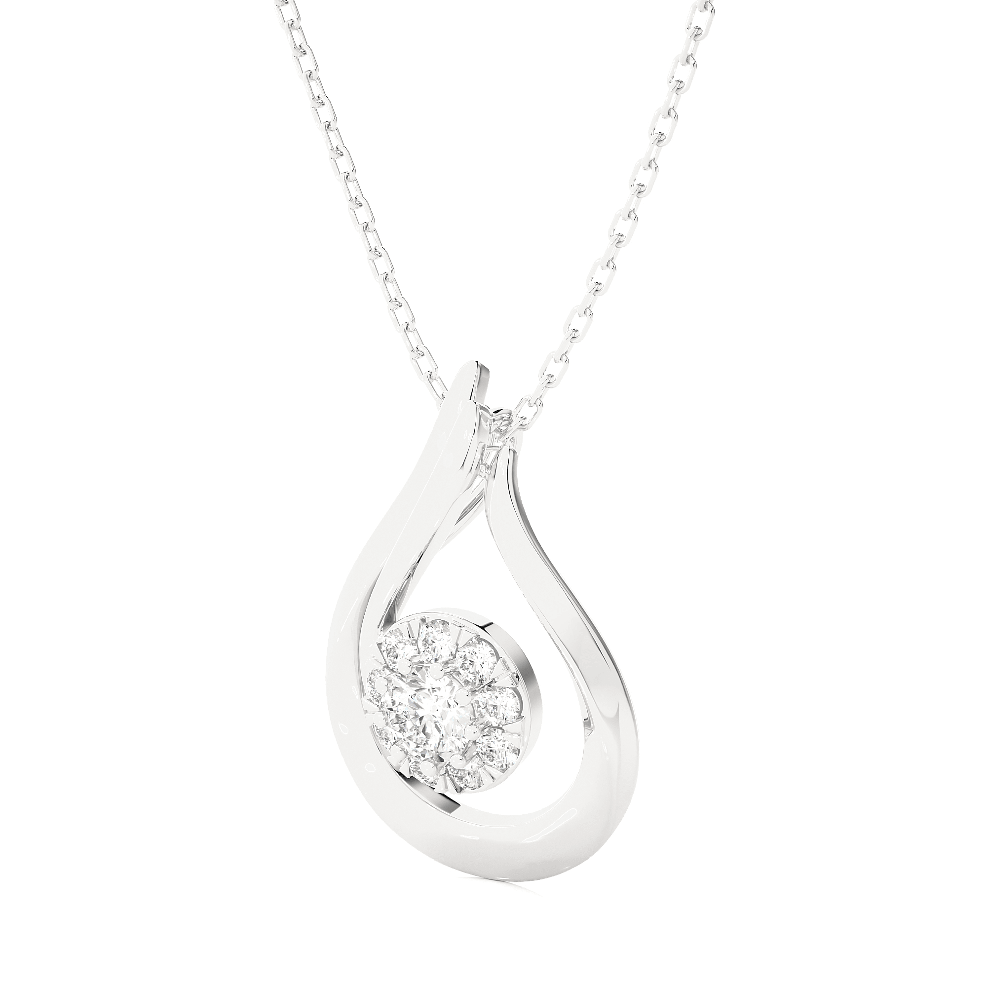 1/5  ctw Round Lab Grown Diamond Fashion Pendant