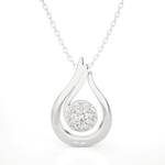1/5  ctw Round Lab Grown Diamond Fashion Pendant