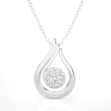 1/5  ctw Round Lab Grown Diamond Fashion Pendant