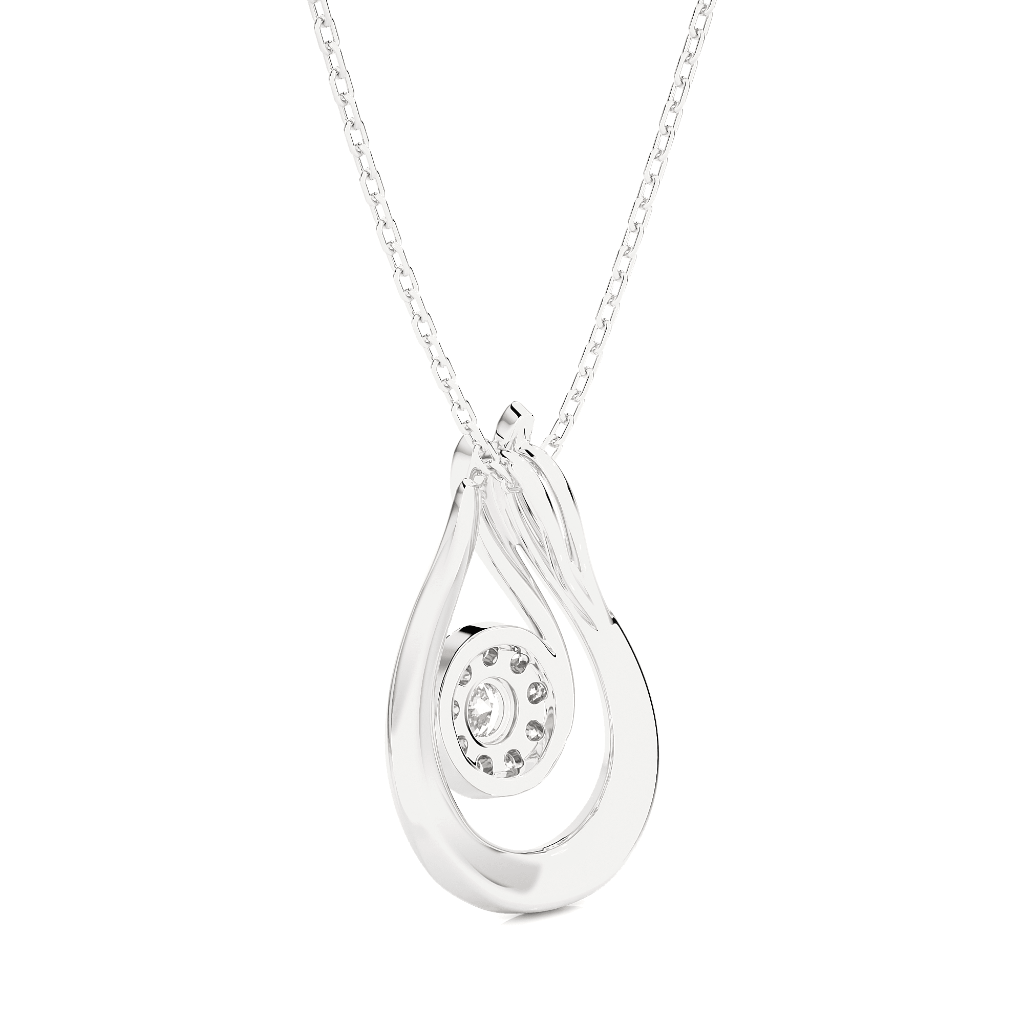 1/5  ctw Round Lab Grown Diamond Fashion Pendant