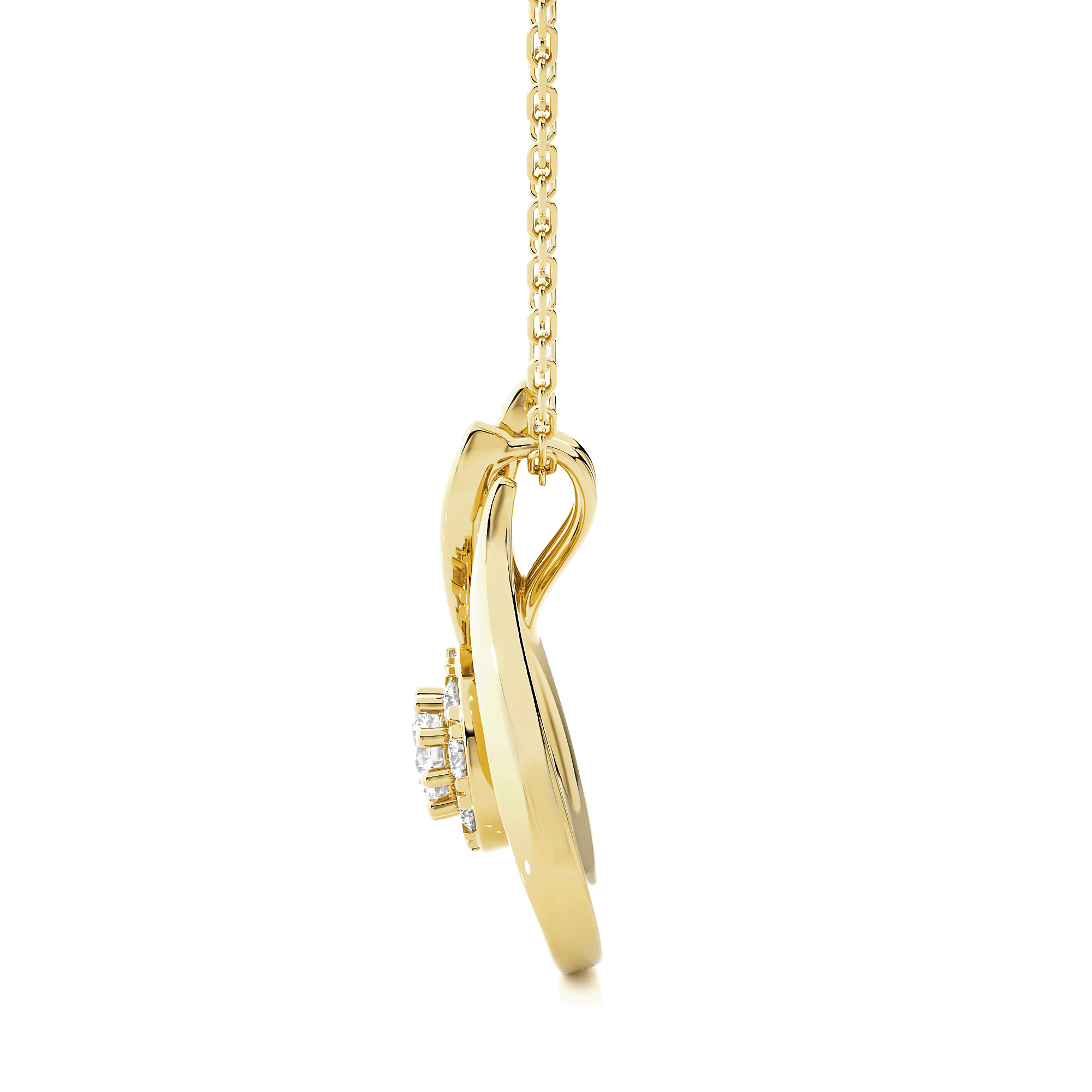 1/5  ctw Round Lab Grown Diamond Fashion Pendant