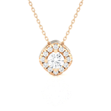 1/2  ctw Round Lab Grown Diamond Solitaire Pendant