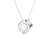 1/2  ctw Round Lab Grown Diamond Solitaire Pendant