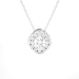 1/2  ctw Round Lab Grown Diamond Solitaire Pendant