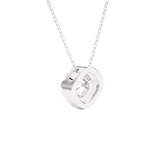 1/2  ctw Round Lab Grown Diamond Solitaire Pendant