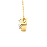 1/2  ctw Round Lab Grown Diamond Solitaire Pendant