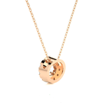 1/2  ctw Round Lab Grown Diamond Solitaire Pendant