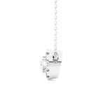 1/2  ctw Round Lab Grown Diamond Solitaire Pendant