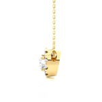 1/2  ctw Round Lab Grown Diamond Solitaire Pendant