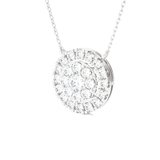 1 1/2  ctw Round Lab Grown Diamond Fashion Pendant