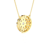 1 1/2  ctw Round Lab Grown Diamond Fashion Pendant