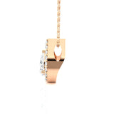 Pear-Shaped Lab Grown Diamond Solitaire Pendant