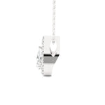 Pear-Shaped Lab Grown Diamond Solitaire Pendant
