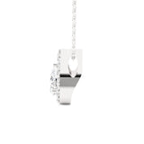 Pear-Shaped Lab Grown Diamond Solitaire Pendant