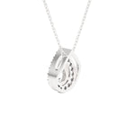 Pear-Shaped Lab Grown Diamond Solitaire Pendant