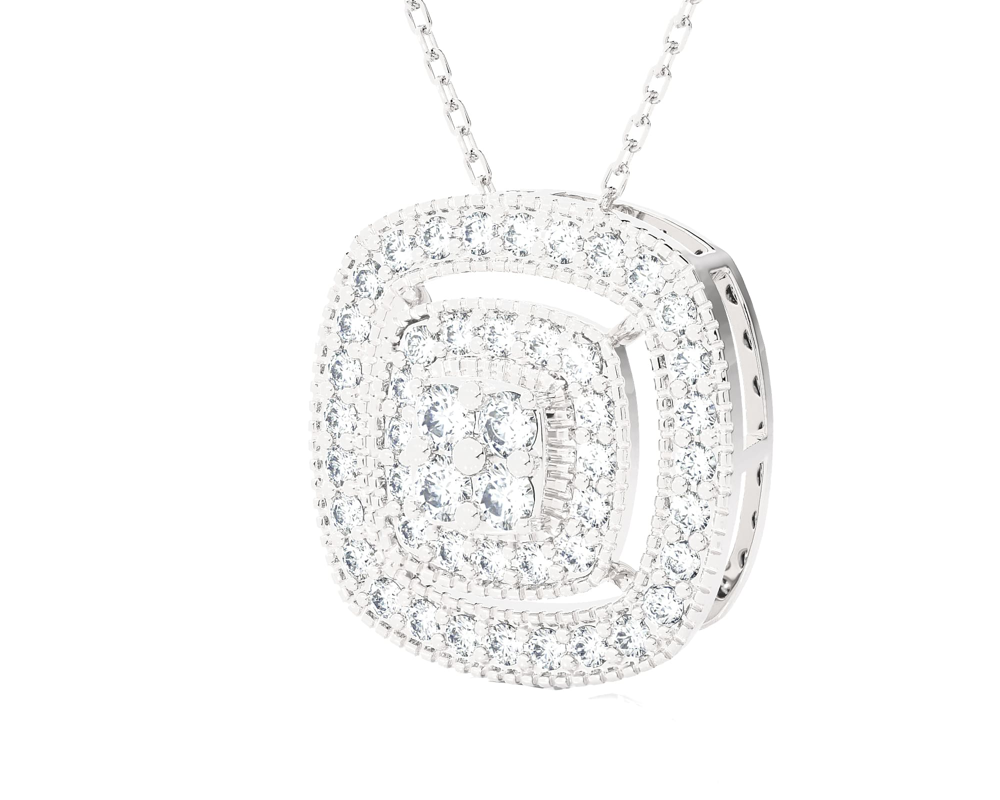 1/2  ctw Round Lab Grown Diamond Fashion Pendant