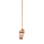 1/4  ctw Round Lab Grown Diamond Heart Pendant