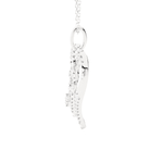 4 5/8  ctw Round Lab Grown Diamond Heart Pendant