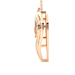 1/4  ctw Round Lab Grown Diamond Heart Pendant