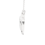 1/4 ctw Round Lab Grown Diamond Heart Pendant
