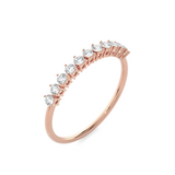 1/3 ctw Round Lab Grown Diamond Anniversary Ring