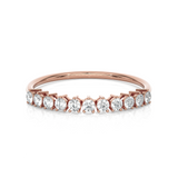 1/3 ctw Round Lab Grown Diamond Anniversary Ring