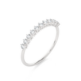 1/3 ctw Round Lab Grown Diamond Anniversary Ring