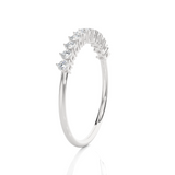 1/3 ctw Round Lab Grown Diamond Anniversary Ring