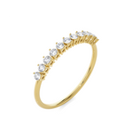 1/3 ctw Round Lab Grown Diamond Anniversary Ring