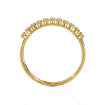 1/3 ctw Round Lab Grown Diamond Anniversary Ring
